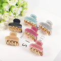 2023 Small Hair Claw Clip for High Ponytail Acrylic  Hair Clips for Women Girls  Hair Clips for Thick Cute Claw