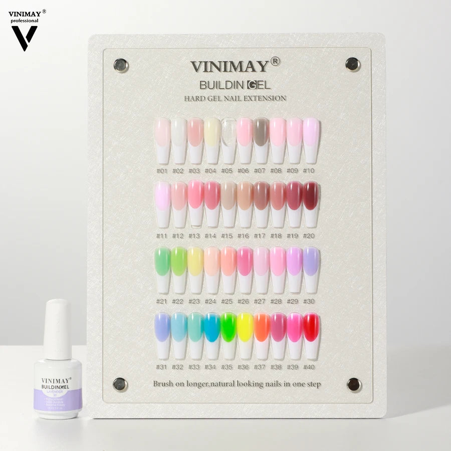 Vinimay Liquid Builder Gel No Heat Gel for Nail Extension 1 kg OEM Private Label Builder in a Bottle BIAB Build Gel for Nails