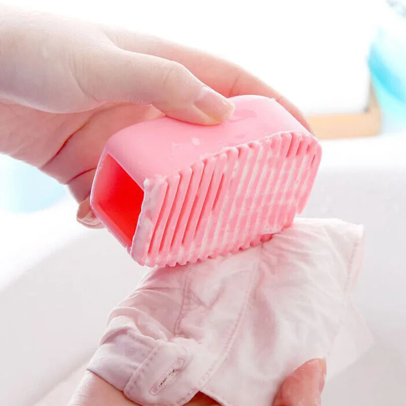 Hot Selling High Quality Tiny Silicone Scrubboard Eco-friendly and Easy to Carry Harmless to Clothes