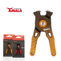 Aluminium Tungsten Steel Blade Fish Scissors Saltwater Braid Mini Scissors Braided Line Cutter with Case Sheath Kit
