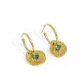 Womens Round Drop Earrings Dangle Natural for Women & Girls Retro Irregular Shaped Personalizing Earrings for Wedding Party
