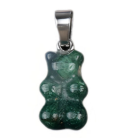 Wholesale Women Fine Fashion Jewelry Pendants Metal Natural Gem Stone Pendant for Jewelry Making