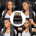 8-32 Inch Natural Wave Hair Bundles Human Hair Vendor 100% Bulk Real Cheap Bone Straight Natural Mink Brazilian Hair Bundle MegaBDM