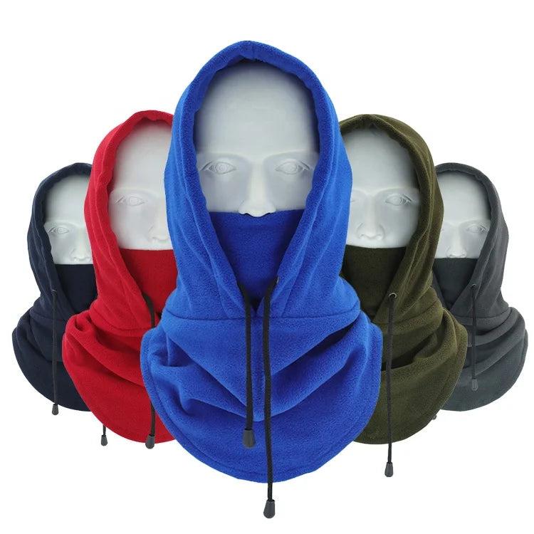 Polar Fleece Face Ski Balaclavas Thermal Warm Fleece Embroidery Balaclava