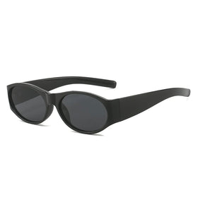 2026 New Simple Oval Vintage Plastic Sunglasses Men Women Fashion Glasses Ladies Fashion Round Factory Price Supplier Sunglass
