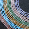 DIY Five-point star shape beads Round Gemstone Loose beads for Jewelry Necklace Making