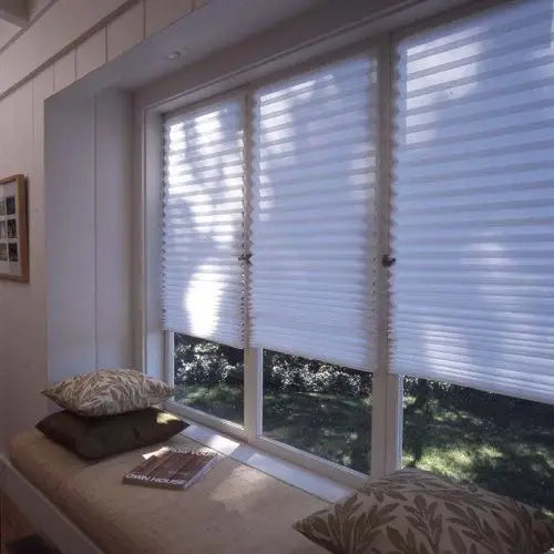 Self-Adhesive Temporary Paper Horizontal Plain Sun Protection Blind with Built-In Installation for Window Decoration