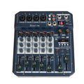 Biner T6 Professional 6 Channel DJ Sound Controller FX 16 Bit DSP Processor Audio Mixer Console