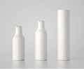 Promotional High Quality Luxury White Color Cosmetic Serum 30ml Eco Friendly Airless Foam Pump Bottle PP Plastic Silk-screen