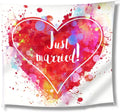 XinLan Top Online Seller Germany Wedding Games Bride and Groom Heart Motif Wedding Heart Sheet for Games