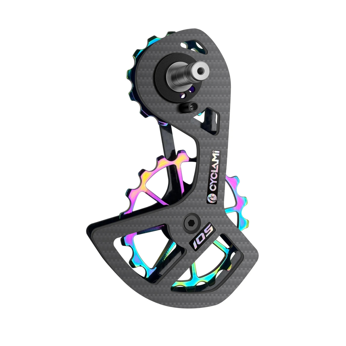 CYCLAMI Pulley Bicycle Derailleur UT 105 5800 6800 R7000 R8000 Ceramic Bearing Carbon Fiber 18T 11 Speed Rear Derailleur MegaBDM