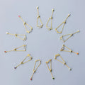 INS 12 constellation Fashion Jewelry 925 Sterling Silver Adjustable Rings Gold Plated constellation Chain Rings Jewelry Women