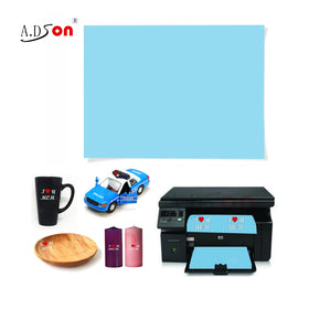 20 Sheets Pack Blue Backing Water Transfer Laser Decal Paper for Laser Printer Compatible Creating White Decals Cosmetic Box Use