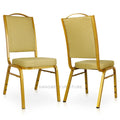 Wholesale Hotel Party Stackable Linen Upholstered Padded Wedding Events Banquet Hall Chair