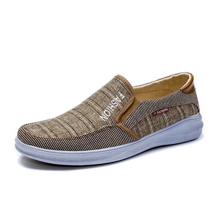 2026 Spring and Summer New Men's Fashion Korean Version of Lazy Shoes Old Beijing Breathable Casual Shoes