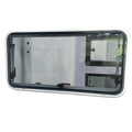Factory Direct Sale Double Glazed Acrylic Window 1450X550mm Round Corner RV Window