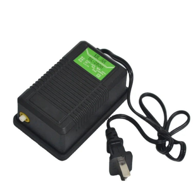 RISHENG RS SL-2800 Electric Aquarium Air Pump Portable Single Outlet air Pump