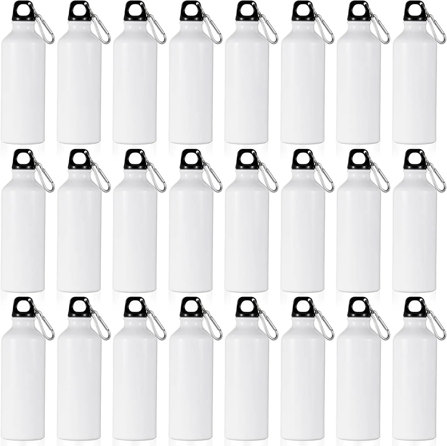 17oz Aluminum Reusable Bottles Easy Carry Leakproof Travel Bottle for Gym Hiking Cycling Sports Outdoor