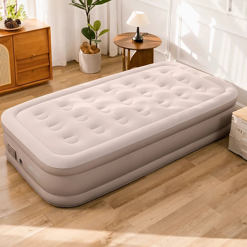 Instant Air Inflator Dual Height Backpacking Mattress Double Bleed Valve Camp Mat