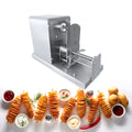 Potato Tornado Slicer Cutter Machine Electric Twister Curly Spiral Potato Cutting Machine