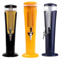 New 3L Split Beer and Juice Tower Dispenser with Tap for Family Gatherings and Bars Serving Ice Beer and Whiskey