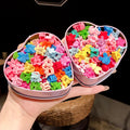 Mini Hair Claw Clip for Girls Multi-Color Design Packaged in Boxes of 50 60 or 100 Pieces Made of Resin