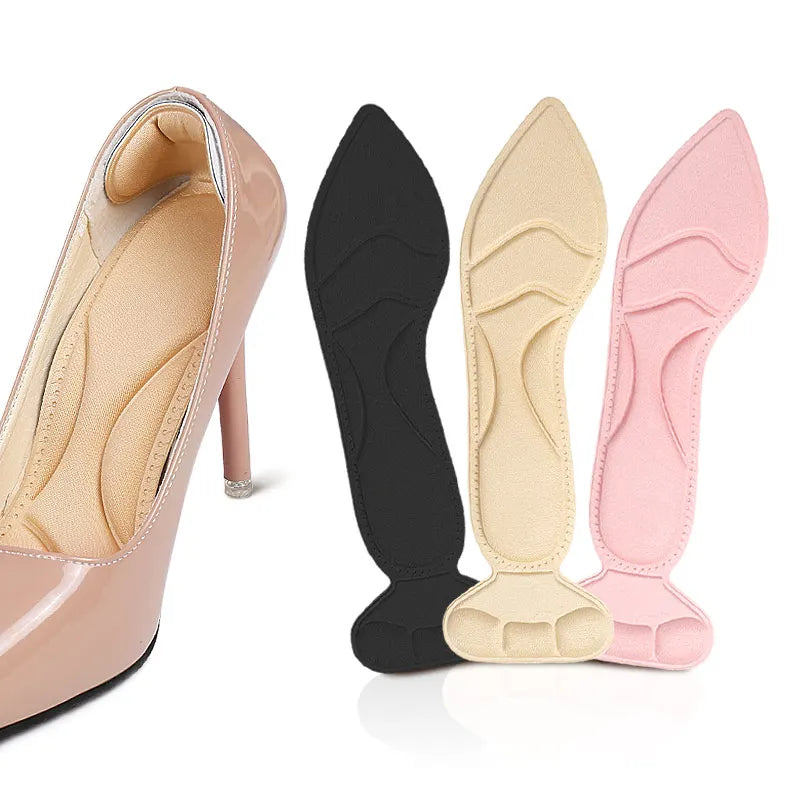 5D Memory Foam Insert Soft Comfort Insoles for High Heel Shoes Barefoot Helps Swelling Soreness Model 31120239