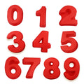 DIY Home Decorations Non Stick Silicon Number Baking Mould  Large Size  10 Inch  0-9 Numbers  Silicone Cake  Mold