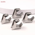 316L Stainless Steel Claw Setting Hook Shape Ear Plug Flesh Tunnel Body Piercing Jewelry Gauges Expanders Stretcher Ear Weight