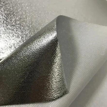 Waterproof Metallic Non-Woven Bag Lightweight Fusible Laser Film Laminated Composite Fabric Anti-UV Raw Material