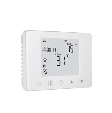 HY09BW-WIFI Smart Life App Programmable Boiler Heating Thermostat Modern Supports Multiple Languages Works Alexa Google Home