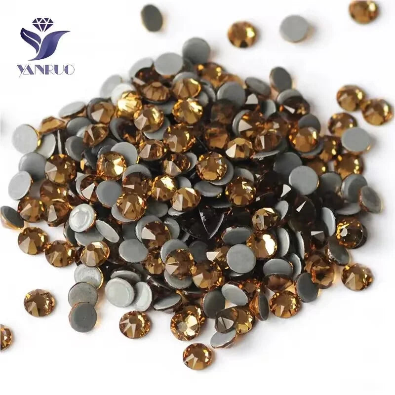 YANRUO Cristals Garment Accessory Strass Stones Hotfix Rhinestones