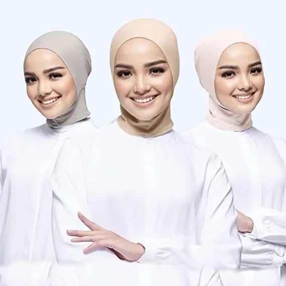 Wholesale Bamboo Jersey Cotton  Muslim Malaysia Inner Hijab Cap for Muslim Women Undercap Ninja  Inner