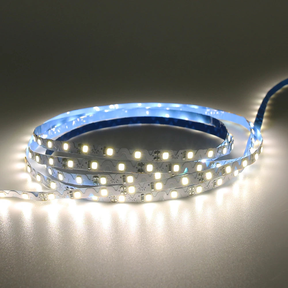 Led/m Flexible 24v Tape Snake S Shape Type Smd 2835 Led Strip Light Bendable Zigzag Ultra-thin Curve 60 120 240 12v Luces Led 85