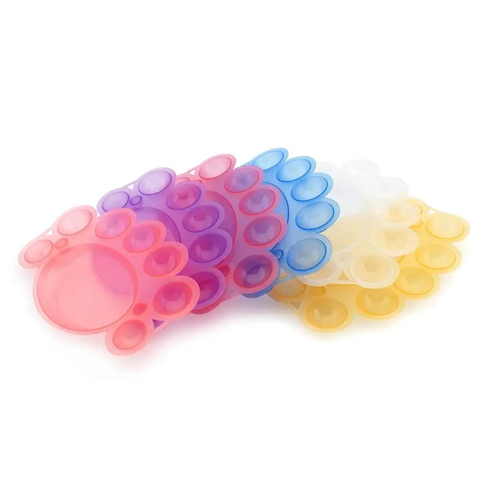 Nail Tool Plastics Nail Art Painting Mixed Color Palette Manicure Salon Nail Polish Palettes