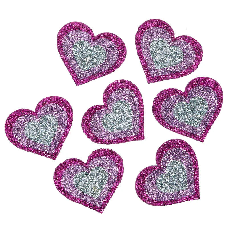 ZSY DIY Rhinestone Patch Sewing Applique for Clothes Shoes Bags Decoration Made From Durable Felt Fabric