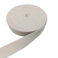 Natural Color Pure Cotton Bag Strap Webbing 38 mm Canvas Bag Handle Bag Strap