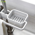 Magnetic Towel Holder Dish Cloth Rag Shelf Kitchen Wall Hanging Soap Drain Dish square Soap Holder Tray Soap Holder