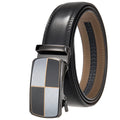 Manufacturer Custom Print Logo Business 3.5cm Full Grain Leather Belt for Jeans Genuine Cowhide Leather Waist Belt for Man Gift