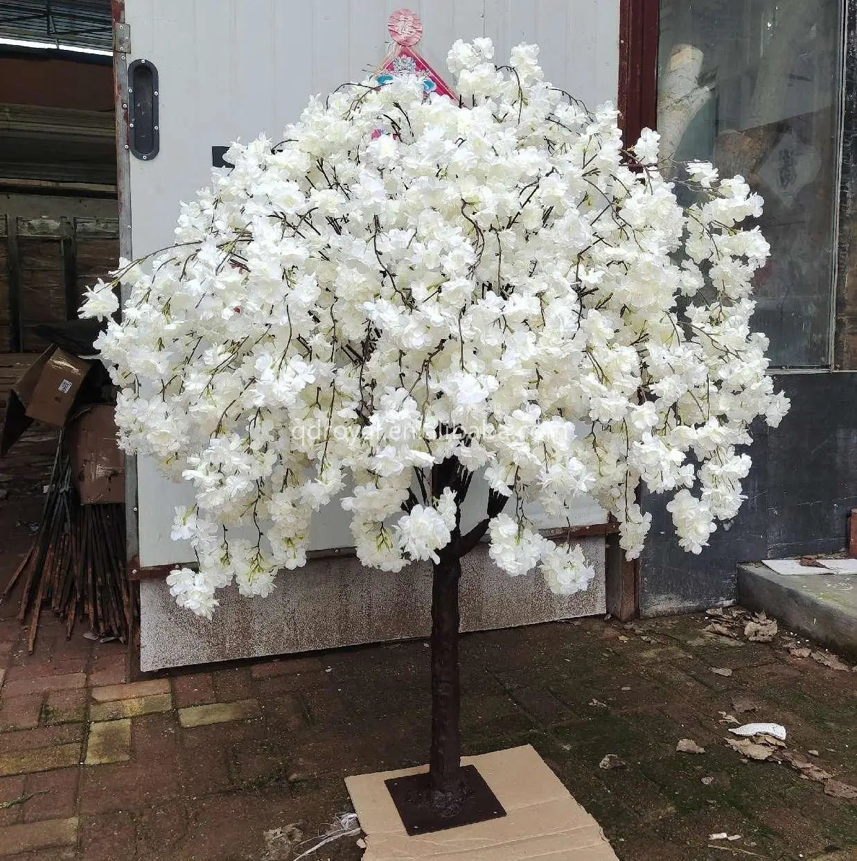 Thickness Hanging Latest Wedding Table Centerpieces Artificial Cherry Blossom Tree Pear Tree