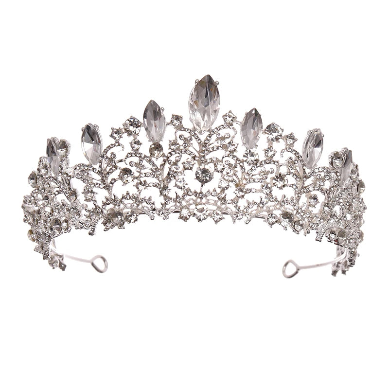Fashion Bridal Tiara Accesorios Para Novia Hair Crown Jewellery Wedding Tiaras Rhinestone Crowns Pageant Crowns Fashionable
