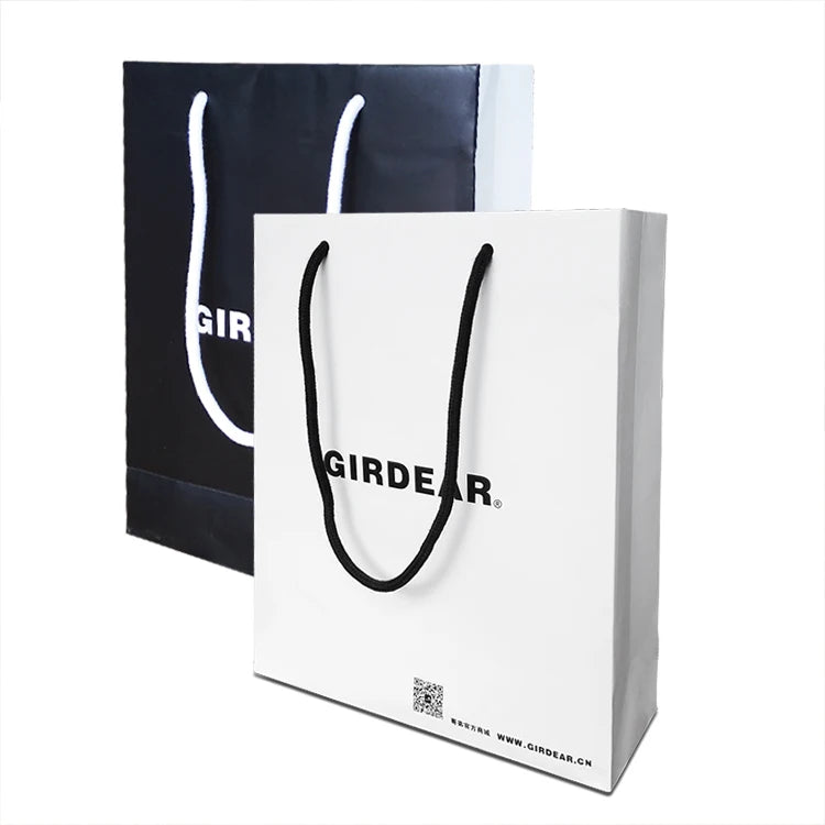Personalized ECO-friendly Recycled Materials Pink Matte Laminated Euro Tote Paper Bag Custom Printed Logo Retail Shopping Use