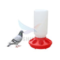 Geshifeng Durable Bird Poultry Feeder and Drinker Bucket Kit Pail No Leakage Chicken Waterer Chick Feeder