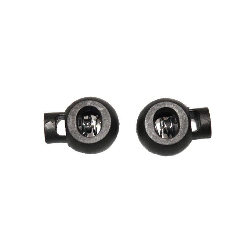 Professional Durable Plastic Buckle Spring Stop Toggle Stopper Clip Sportswear Shoes Rope Lanyard Parts