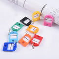 Wholesale Plastic Key Tag with Split Key Ring Label Window