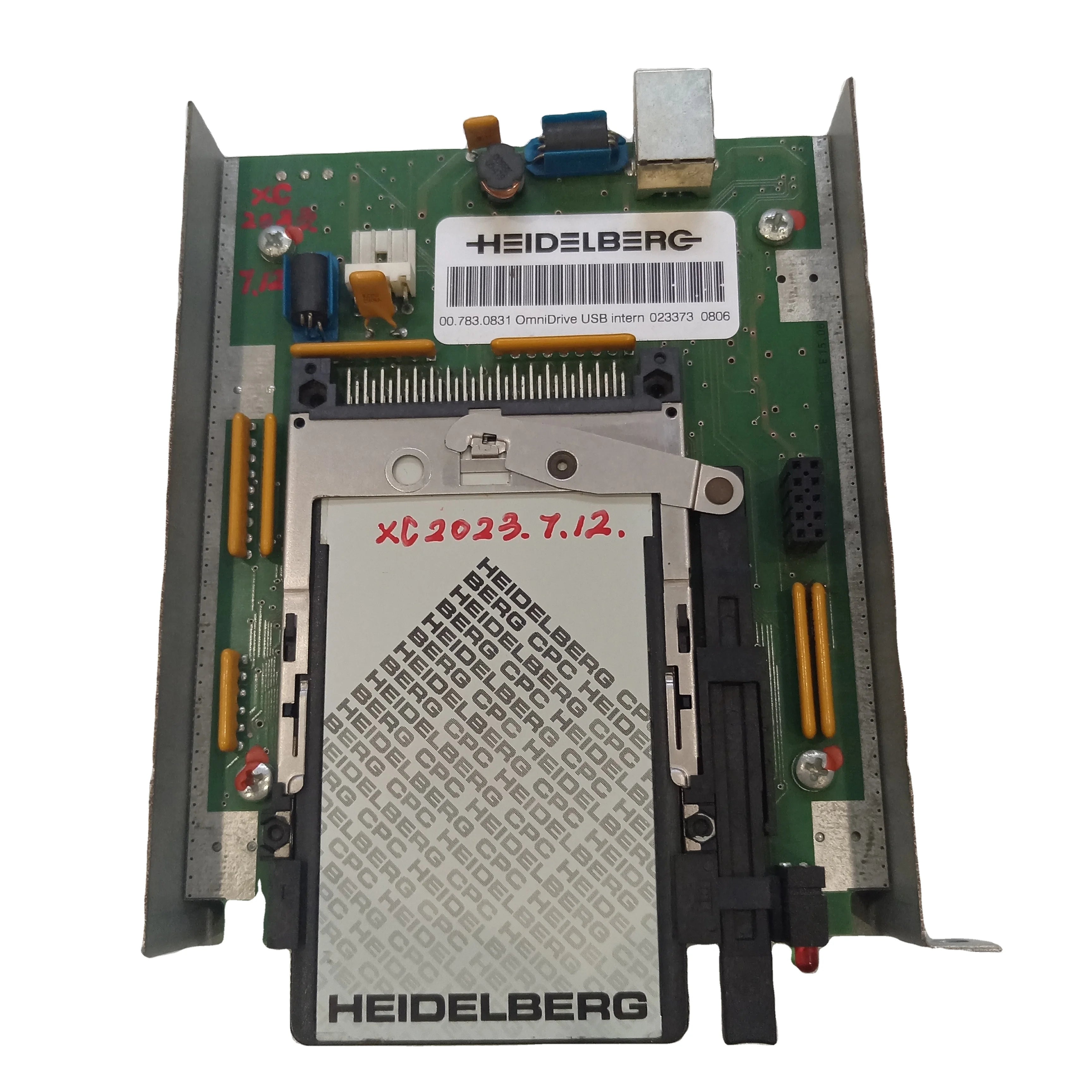 WD Original Used 00.783.0831 OmniDrive USD Intern 023373 0806 Circuit Board for Heidelberg Offset Printing Parts