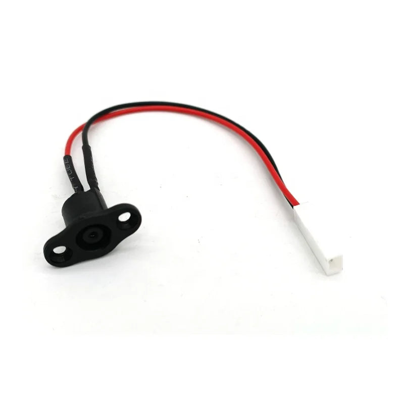 Battery Power Charger Interface Cap Plug Charging Port Cable for MI Electric Scooter M365 / Pro / 1S / Essential / Pro2