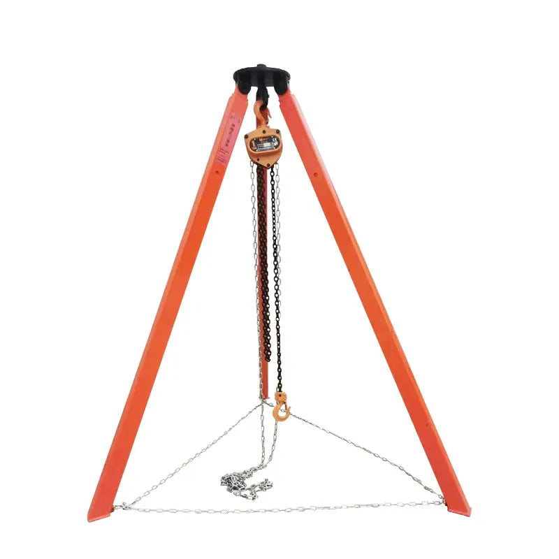 Hand Chain Hoist Bracket Iron Triangle Bracket for Workshop