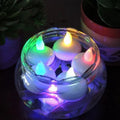 Waterproof Floating Led Tea Light Candle Flickering Flameless Water Candle With Battery for Wedding Party Centerpiece