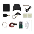 Acoustic Guitar Soundhole Pickup Piezo with Microphone Double Pickup System for Acoustic Folk Guitar